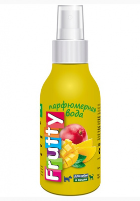 Фрутти (Frutty) парфюмированная вода Тропический Манго д/собак и кошек 100мл АВЗ