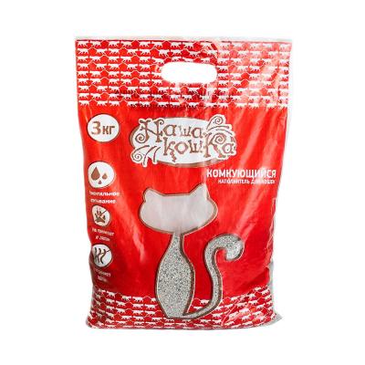 Наполнитель (Наша кошка) 5л (3кг) комкующийся (4) фото