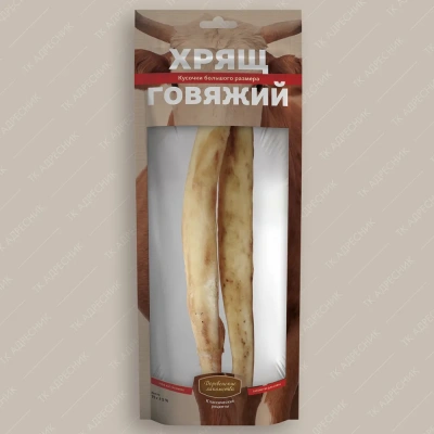 Деревенские лакомства 0,075кг хрящ говяжий большой размер для собак (72500033) Деревенские лакомства 0,075кг хрящ говяжий большой размер для собак (72500033)