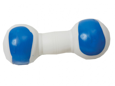 Игрушка Гантель резиновая 14см Каскад фото