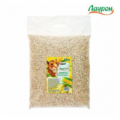 Наполнитель (Лаурон) 15л кукурузный для грызунов Наполнитель (Лаурон) 15л кукурузный для грызунов фото