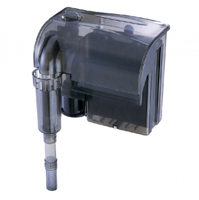 Фильтр (Atman) рюкзачный HF-0600 для аквариумов до 100л.,660 л/ч, 6W с поверхностным скиммером(черный корпус)