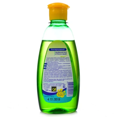 Шампунь (Биофлор) 245мл бактерицидный профилактика от блох и вшей для кошек и собак фото Шампунь (Биофлор) 245мл бактерицидный профилактика от блох и вшей для кошек и собак фото