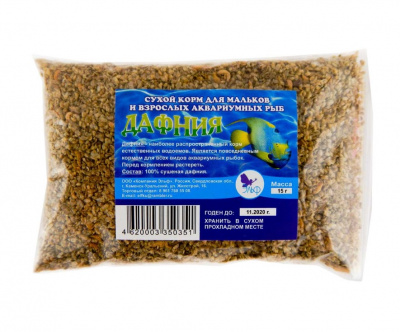 Эльф 0,015кг корм для рыб Дафния фото Эльф 0,015кг корм для рыб Дафния фото