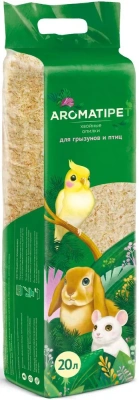 Опилки (AromatiCat) 20л AromatiPet хвойные для грызунов и птиц (8)