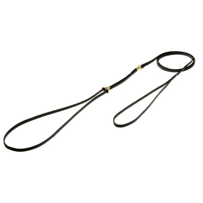 Ринговка (V.I.Pet) с прищепкой золото PEQG-05, чёрная