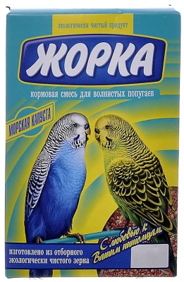 Жорка 0,5кг корм для волнистых попугаев Морская капуста (новая упаковка) фото