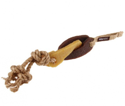 Игрушка д/собаки "Gum Gum Dog Цепь" 40см, эко резина/текстиль (И-75318)