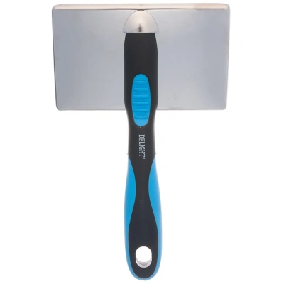 Пуходёрка (DeLIGHT) металлическая длиннозубый жесткий корд для пушистых животных 368222ХL /6/ фото