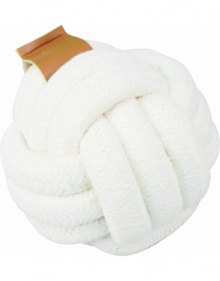 Игрушка (Pawise) 14857 для собак Premium Cotton Мяч-канат жевательный 9см (1/24)