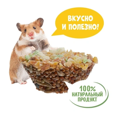 Happy Jungle PRESTIGE 0,085кг корзинки для грызунов мед+фрукты 3шт (J501) фото Happy Jungle PRESTIGE 0,085кг корзинки для грызунов мед+фрукты 3шт (J501) фото