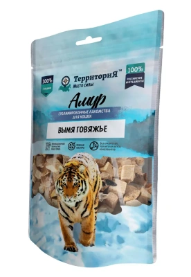 ТерриториЯ Амур 0,045кг Вымя говяжье лакомство сублимированное для кошек  фото ТерриториЯ Амур 0,045кг Вымя говяжье лакомство сублимированное для кошек  фото