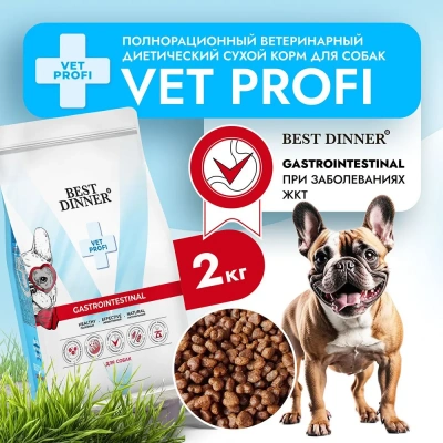 Best Dinner Vet Profi Gastro Intestinal 2кг сухой для собак (406258) фото
