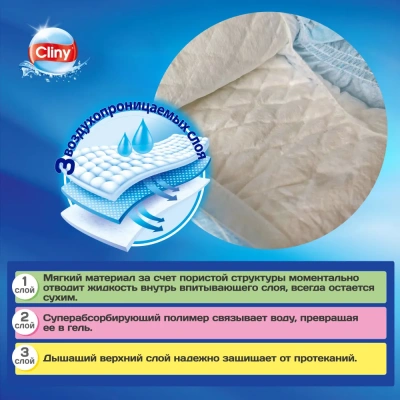 Пояс (Cliny) для кобелей M (К215, 10шт) (12) фото