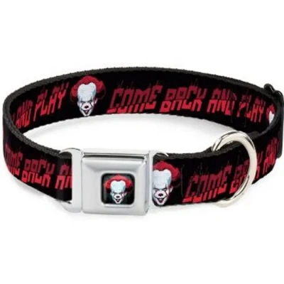 Ошейник (Buckle-Down) Оно Пеннивайз мультицвет с металлической застежкой 28-43см