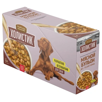 Деревенские лакомства Холистик Премьер 0,16кг Мясной бульон из телятины для собак (79842200) фото