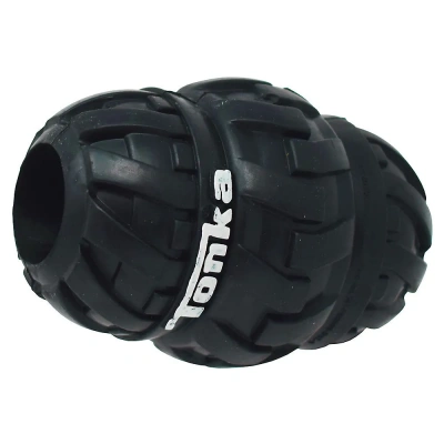 Игрушка-дозатор (Tonka) для лакомств тройной черный, 8,9см фото Игрушка-дозатор (Tonka) для лакомств тройной черный, 8,9см фото