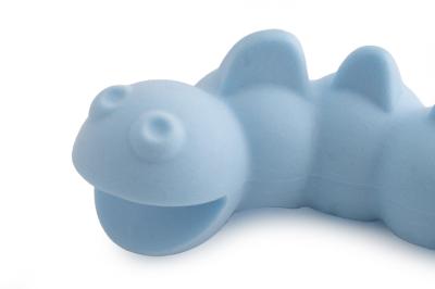 Игрушка (Wogy) Гусеница 18.5х3см с отверстиями для корма, EVA, для собак фото