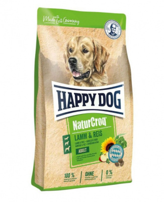 Happy Dog NaturCroq 4кг ягненок и рис сухой для собак с чувствительным пищеварением (117035) Happy Dog NaturCroq 4кг ягненок и рис сухой для собак с чувствительным пищеварением (117035)