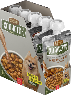 Деревенские лакомства 0,09кг Холистик Премьер Мясной соус из утки для собак (76051356) фото