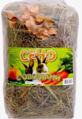 Сено Мышильд 0,5 луговое прессованное с овощами для грызунов фото