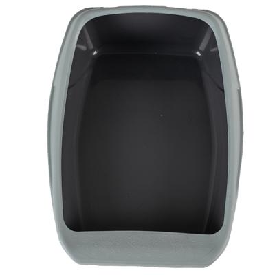 Туалет Сибирская кошка Евро глубокий с бортиком (44х32х16) телегрей