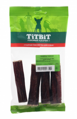 TiTBiT 0,039кг пищевод говяжий - мягкая упаковка фото