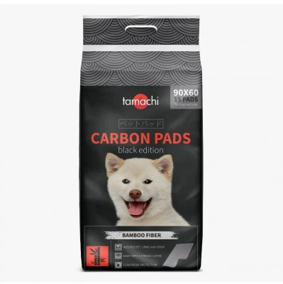 Пеленки (Tamachi) черные с угольным волокном 90*60 (15 шт.) фото Пеленки (Tamachi) черные с угольным волокном 90*60 (15 шт.) фото