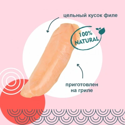 Inaba Yaki Sasami 0,026кг Куриное филе со вкусом кацуобуси для котят фото