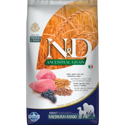 Farmina (Фармина) N&D Low Grain Dog  2,5кг низкозерновой ягненок, спельта, черника сухой для собак средних и крупных пород (4149) Farmina (Фармина) N&D Low Grain Dog  2,5кг низкозерновой ягненок, спельта, черника сухой для собак средних и крупных пород (4149) фото