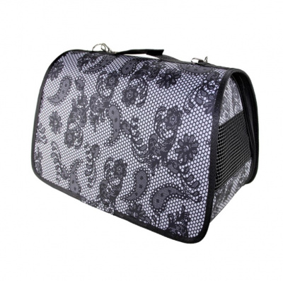 Сумка-переноска Догман Лира №4 "Dogman" серый (48*29*29см)