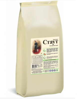 Стаут 15кг цыпленок+рис сухой для взрослых кошек (770419)    Стаут 15кг цыпленок+рис сухой для взрослых кошек (770419)    фото