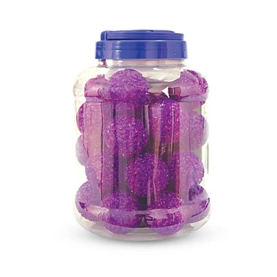 Игрушка (Triol) 3811 Мячик фиолетовый d=41мм, туба 30шт фото