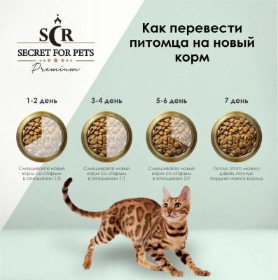 Секрет (Secret) Life Force  2кг сухой ягненок для кошек (24987) фото