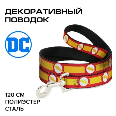 Поводок (Buckle-Down) Флэш мультицвет 120 см фото