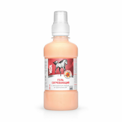 Гель (ZooVip) согревающий с экстрактом перца и прополисом, 0,25л