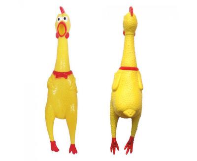Игрушка-пищалка NUNBELL для собак Курица 38х8.5х8см