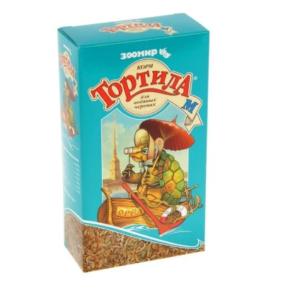 Зоомир 0,05кг Тортила-М корм для водных черепах (902) фото
