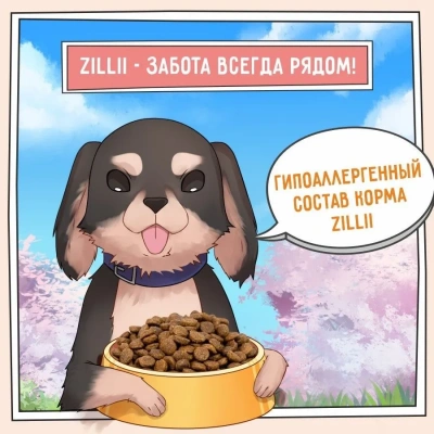 ZILLII (Зилли) Dog Adult Small Breed 15кг индейка и ягненок сухой для собак мелких пород (350433) фото ZILLII (Зилли) Dog Adult Small Breed 15кг индейка и ягненок сухой для собак мелких пород (350433) фото
