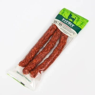 TitBit 0,08кг Золотая коллекция колбаса Праздничная для собак фото