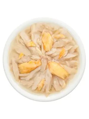 Деревенские лакомства Домашние обеды 0,07кг Тунец с лососем в нежном желе пауч для кошек (79218015) New фото