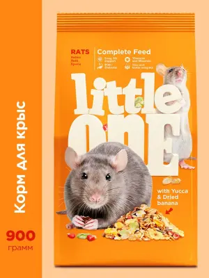 Little One 0,9кг Корм для крыс фото