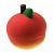 Игрушка латекс "Яблоко" 13 см  L-124 фото