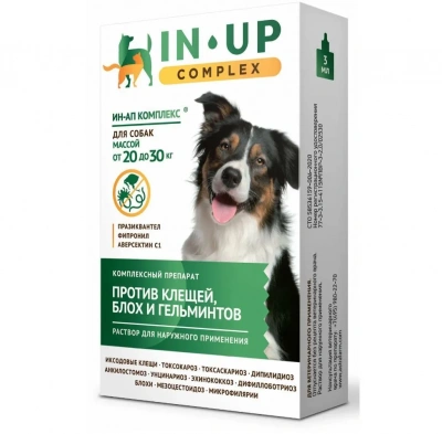 ИН-АП комплекс монодоза 3 мл для собак и щенков массой от 20 до 30 кг (ЛИЦЕНЗИЯ) ИН-АП комплекс монодоза 3 мл для собак и щенков массой от 20 до 30 кг (ЛИЦЕНЗИЯ) фото