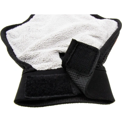 Рукавица (ZooOne) 3007 силиконовая на руку малая, красная фото