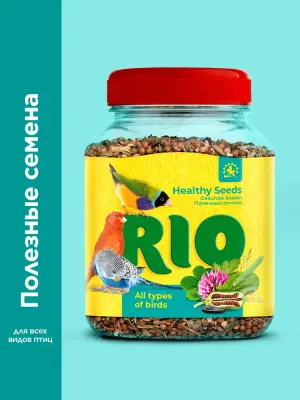 Rio 0,24кг смесь полезные семена для всех видов птиц фото