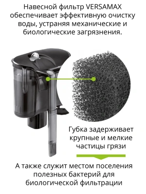 Фильтр (AQUAEL) Versamax FZN-2 наружный, 200-800л/ч фото