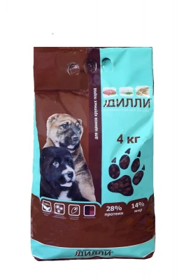 Дилли 4кг сухой корм для щенков крупных пород (006280) фото