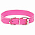 Ошейник (PerseiLine) PIXEL экокожа, малиновый, ширина 1,0 длина 30 см XS фото