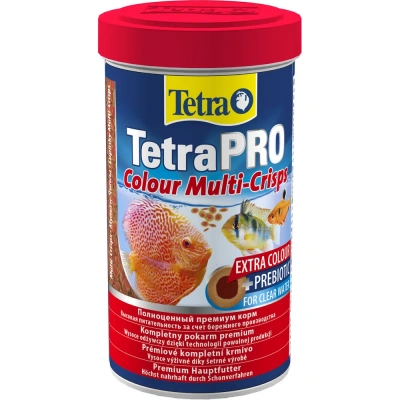 Tetra Pro Colour Multi Crisps 0,5л корм чипсы для усиления окраса рыб фото